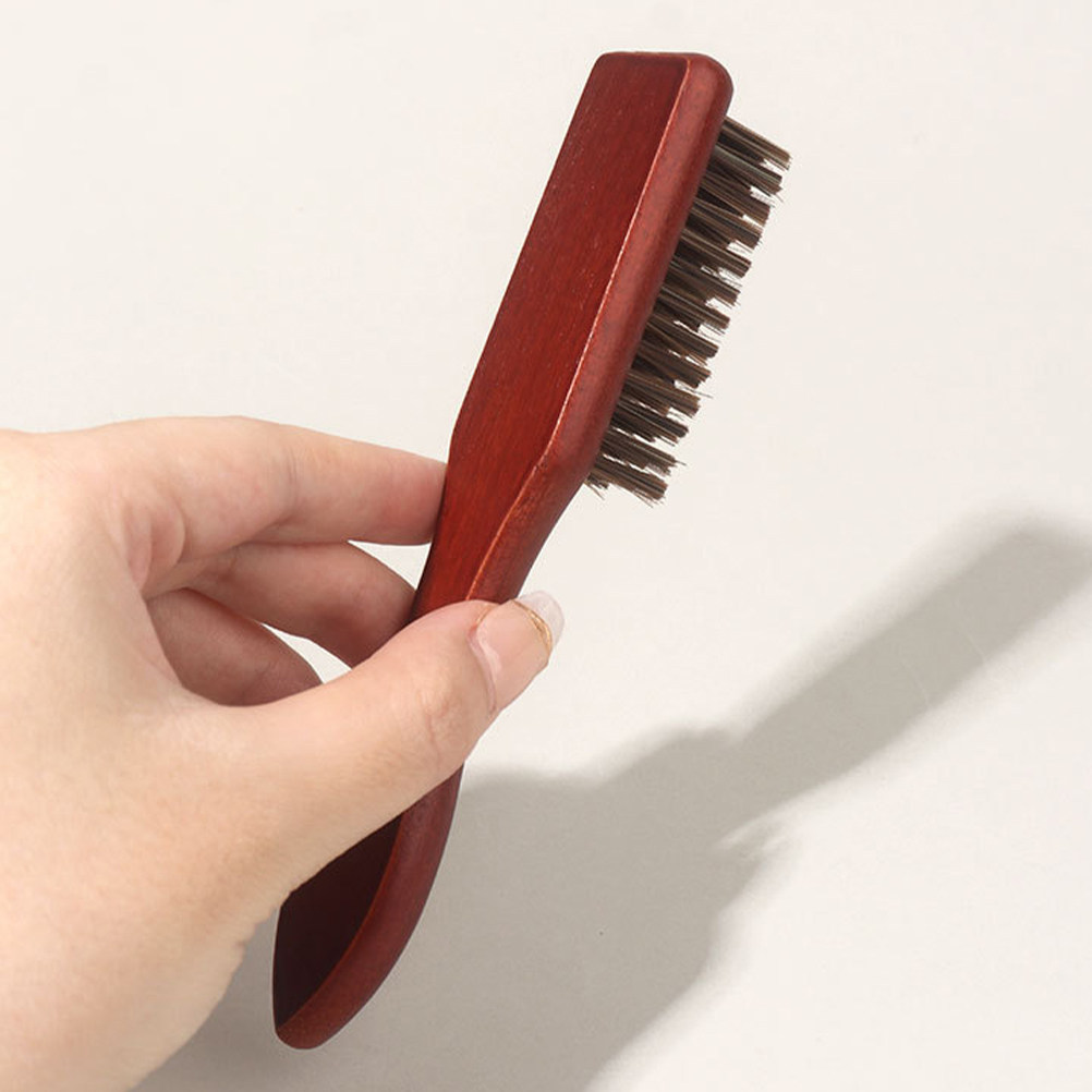Grooming Men'S Hair - 2개입 수염 손질 브러쉬 나무 브러쉬