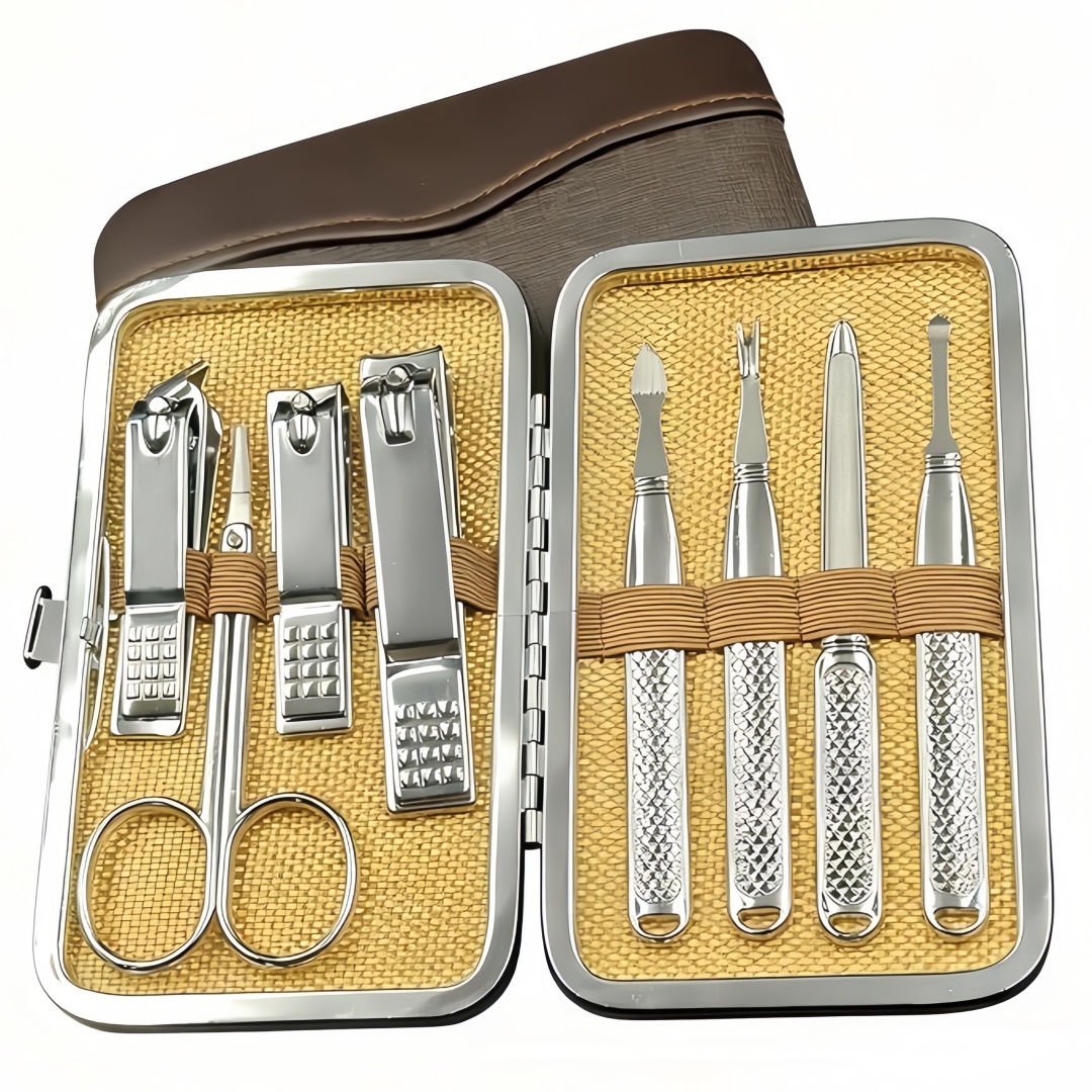 Men'S Grooming Accessories Kit - 남녀공용 매니큐어 세트, 전문가용 손톱깎이 키트(여행용