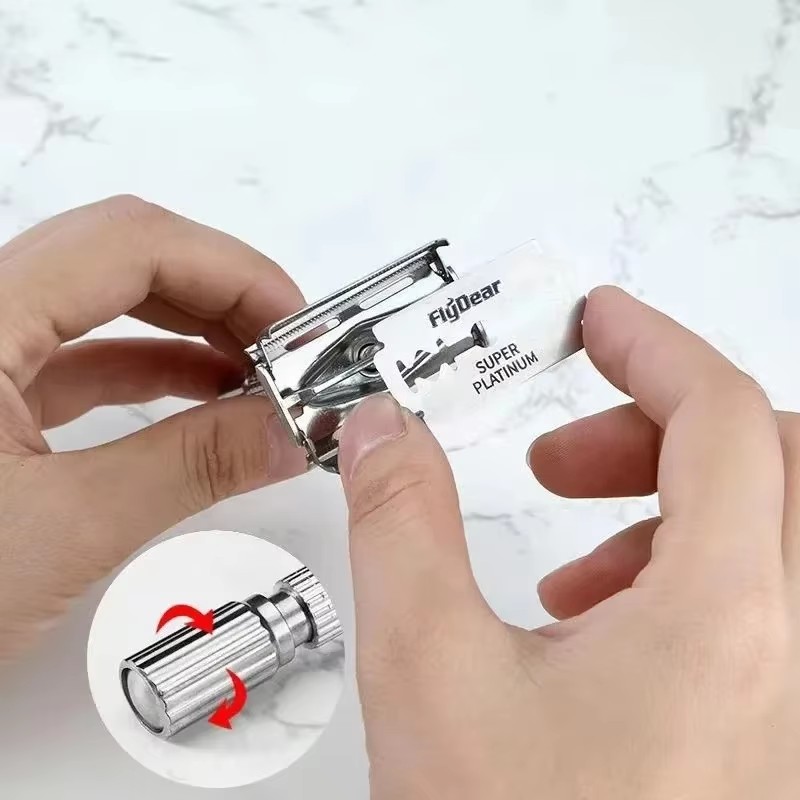 Men'S Grooming Accessories Kit - 남성용 양날 면도기 - 전통적인 클래식