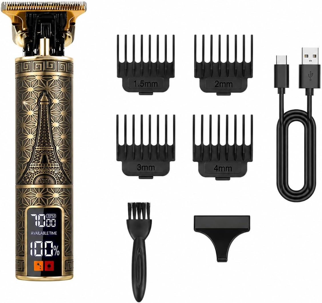 Grooming Men'S Hair - 남성용 전문가용 전기 헤어 클리퍼(USB 포함),