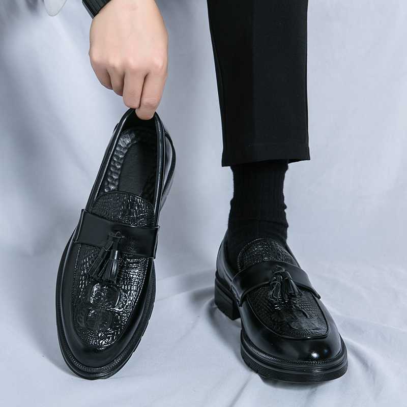 봄 태슬 로퍼 남성화 가죽 남성 패션 핫세일 수제 비즈 - Mens Grooming On Sale 리뷰 및 가격