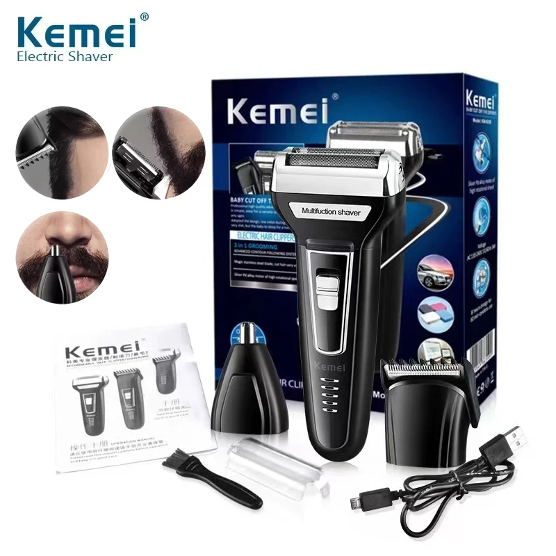 Kemei 다기능 방수 3 in 1 그루밍 키트 커터  - Men'S Grooming Boxes 리뷰 및 가격