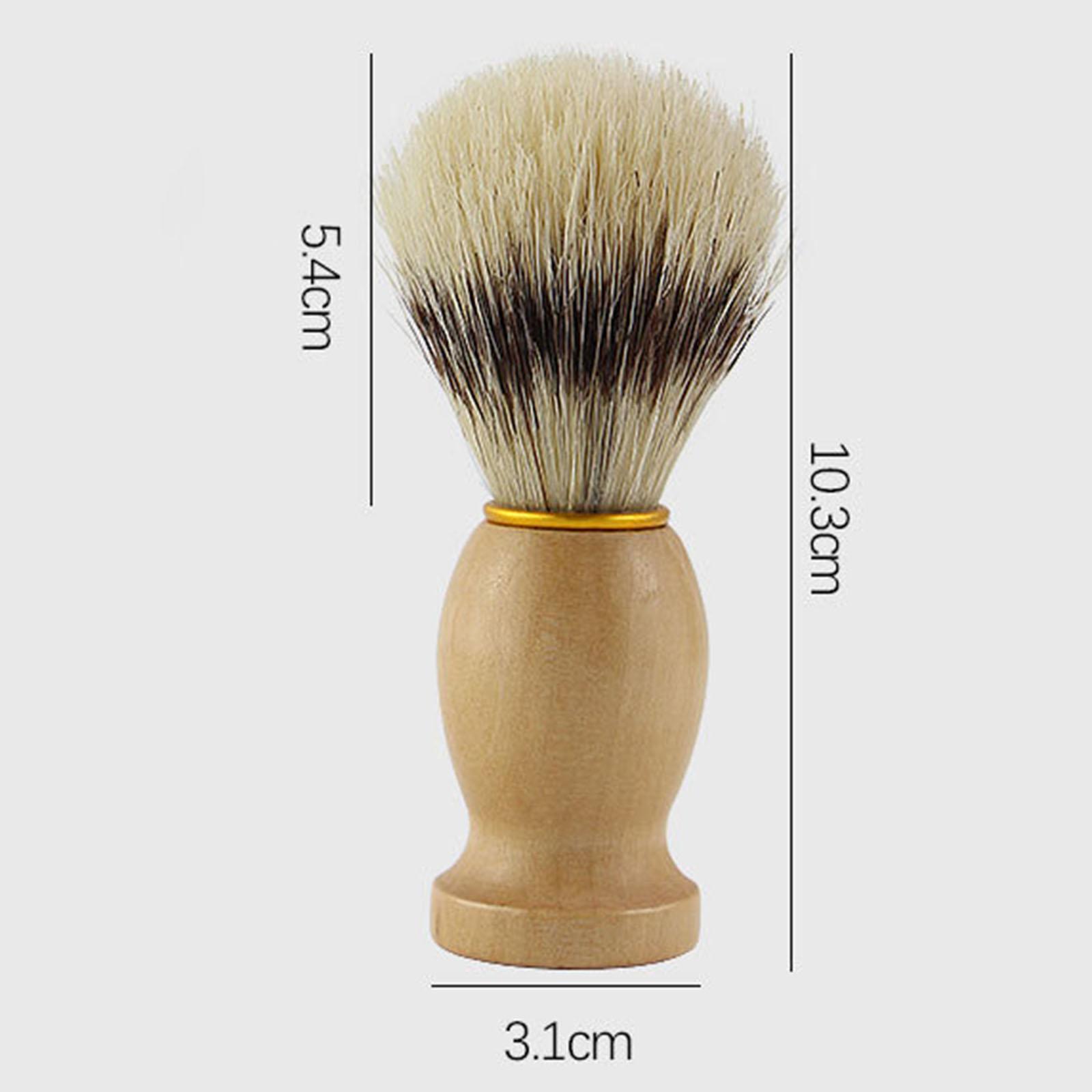 살롱 면도 브러시 남성용 수염 청소용 클래식 나무 손잡 - Men'S Grooming Barbershop 리뷰 및 가격