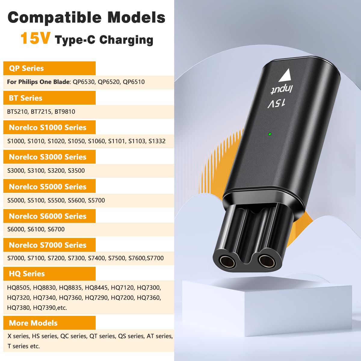 Brangdy 15V HQ8505 Type-C 면도기  - Men'S Face Grooming 리뷰 및 가격