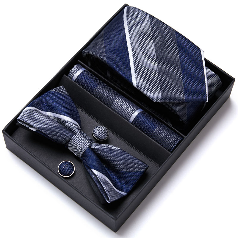 남성용 넥타이 정장 드레스 턱시도 넥타이 손수건 나비  - Men'S Grooming Boxes 리뷰 및 가격